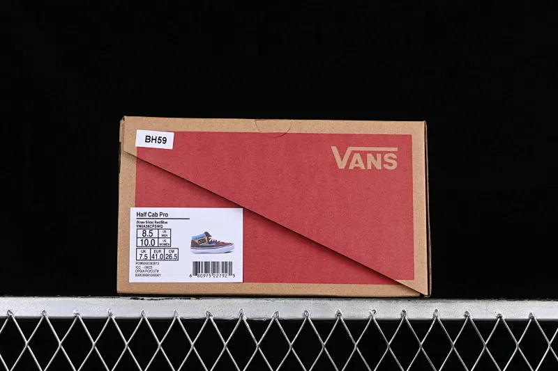 All categories Vans Vans series Vans Mid Vans Zhongbang Vans Half Cab Pro legendary skater signature Zhongbang skateboard shoes VN0A38CPSWQ